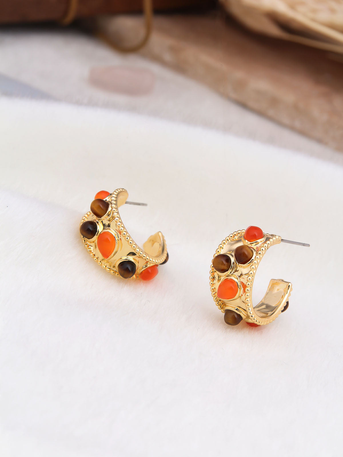 Citrine Boucle D'Oreilles Main image