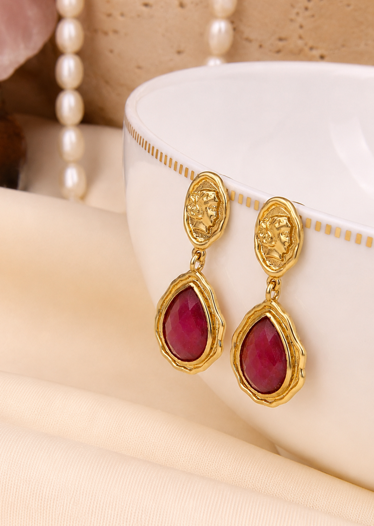 Agate Earring Main image