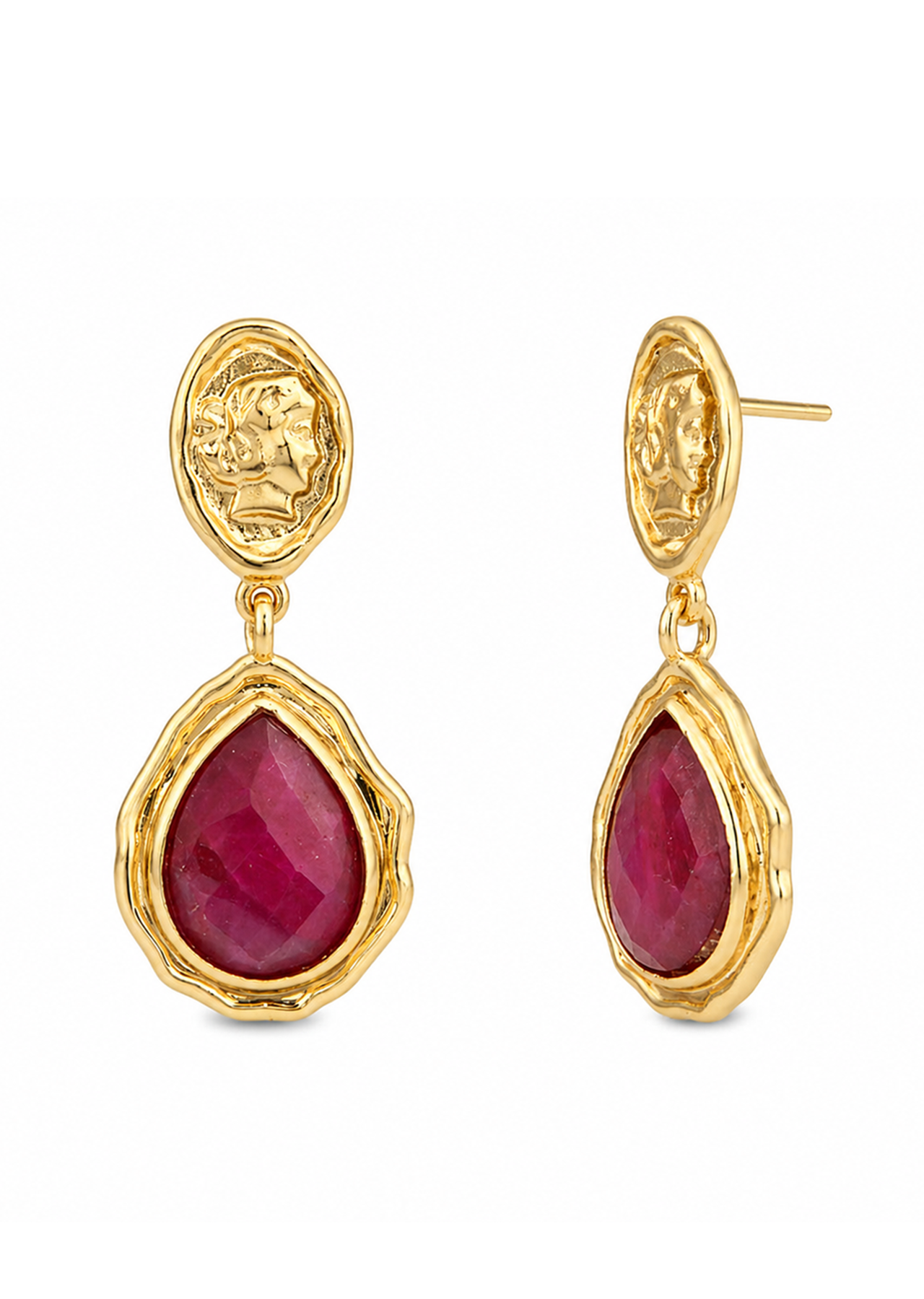 Agate Earring