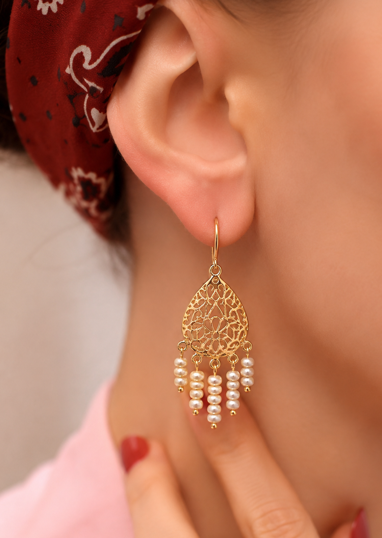 Pearl Earring Image principale du produit
