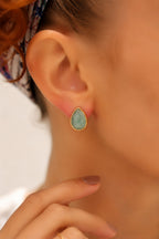 Amazonite Earring