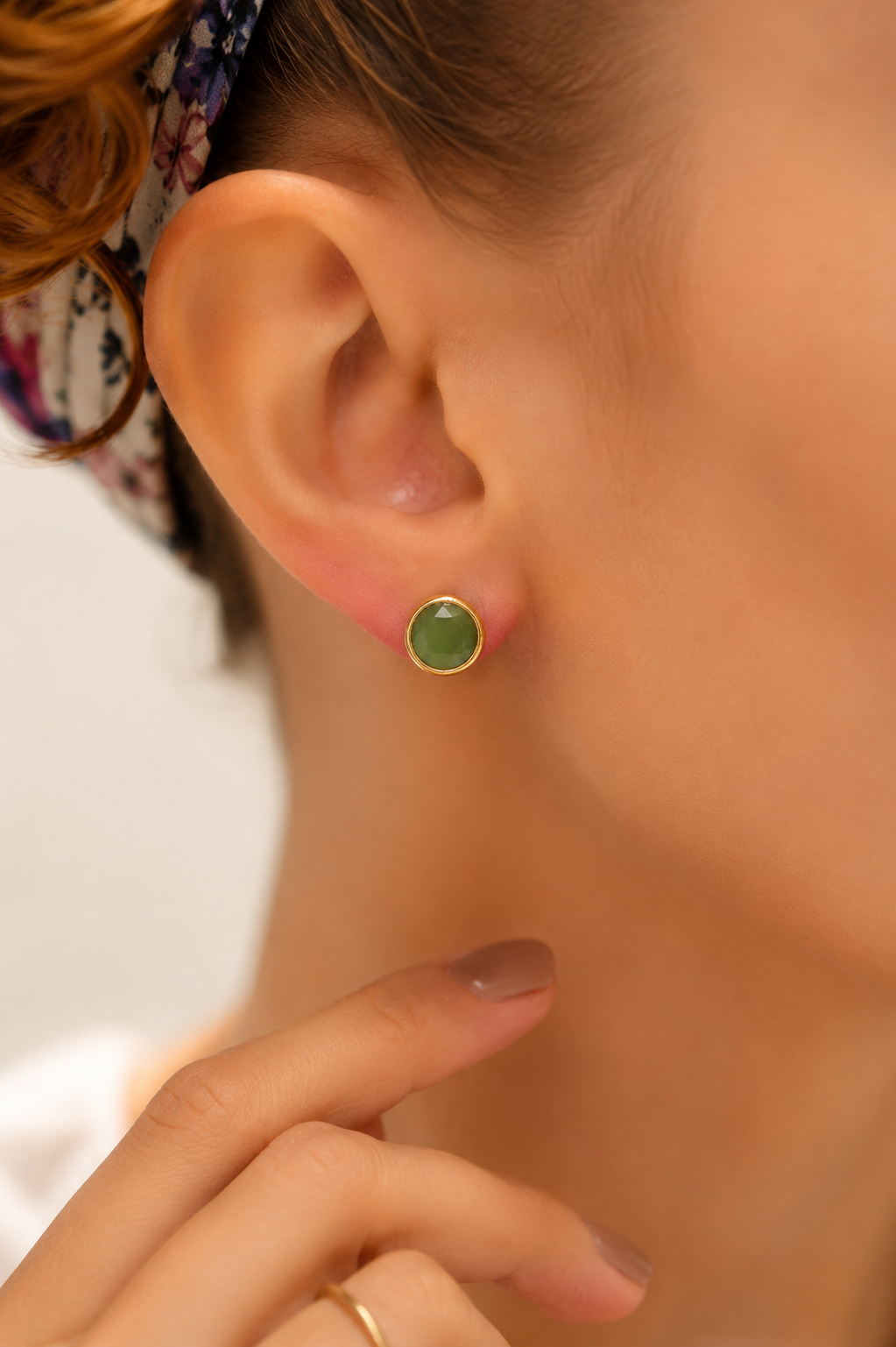 Cat Eyes Earring