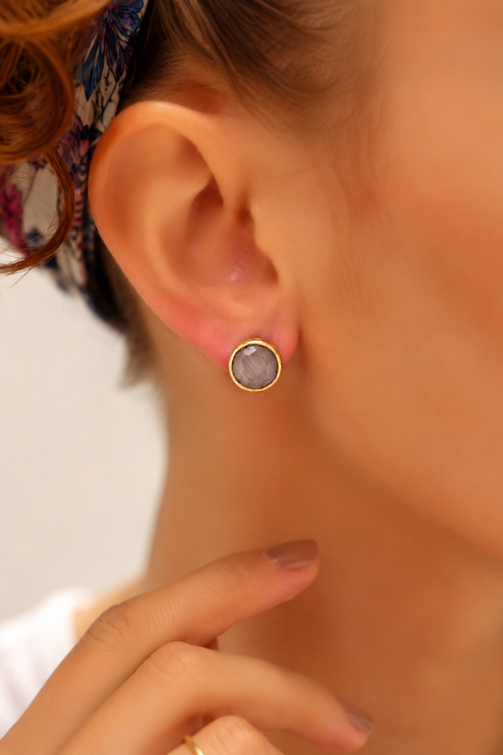 Cat Eyes Earring