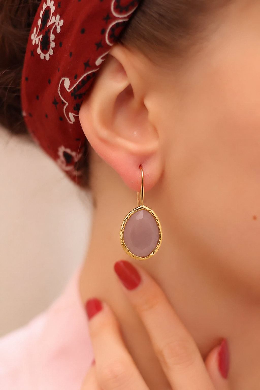 Cat Eyes Earring