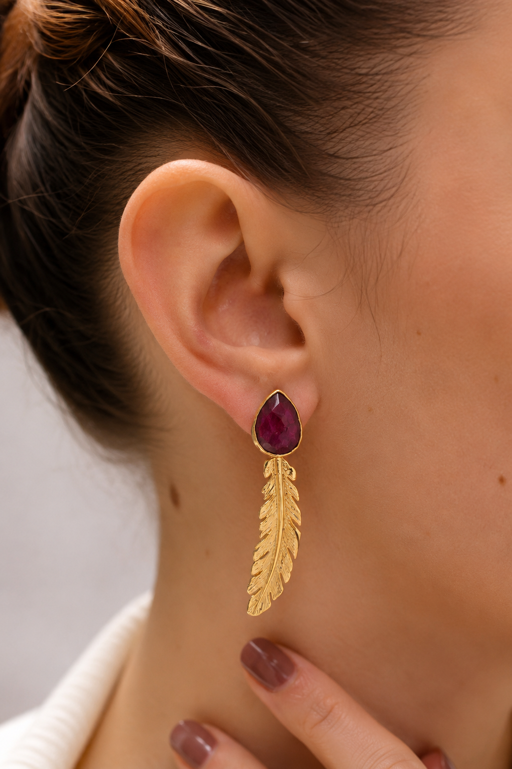 Agate Earring Main image