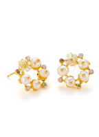 Pearl & Zircon Earring