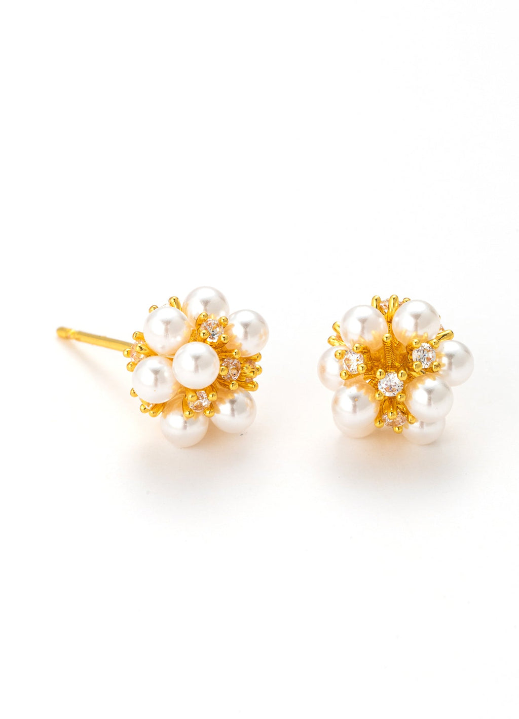 Pearl & Zircon Earring