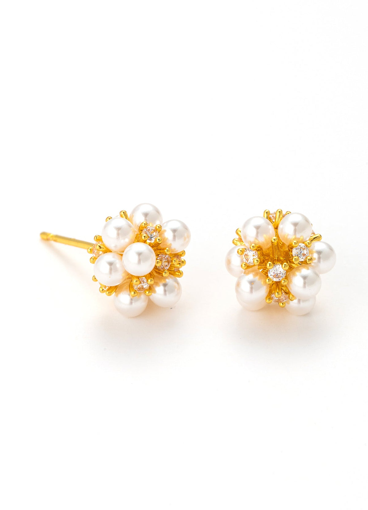 Pearl & Zircon Earring