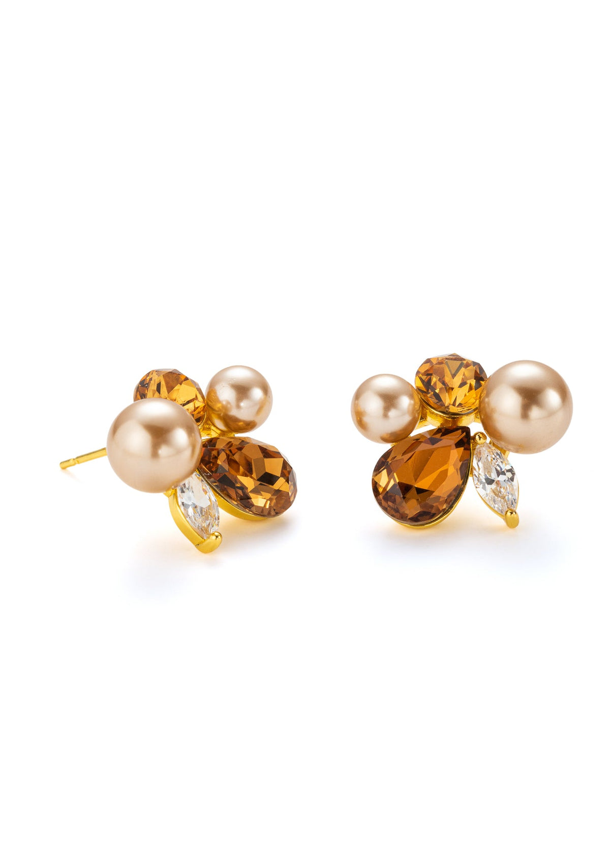 Pearl & Zircon Earring
