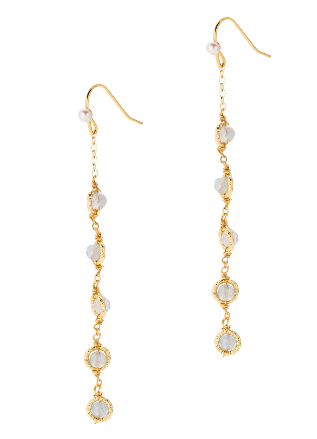 Labradorite Earring
