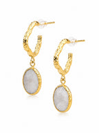 Moonstone Earring