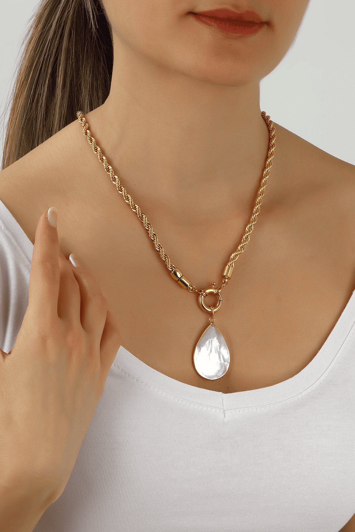 Nacre Collier Image principale du produit