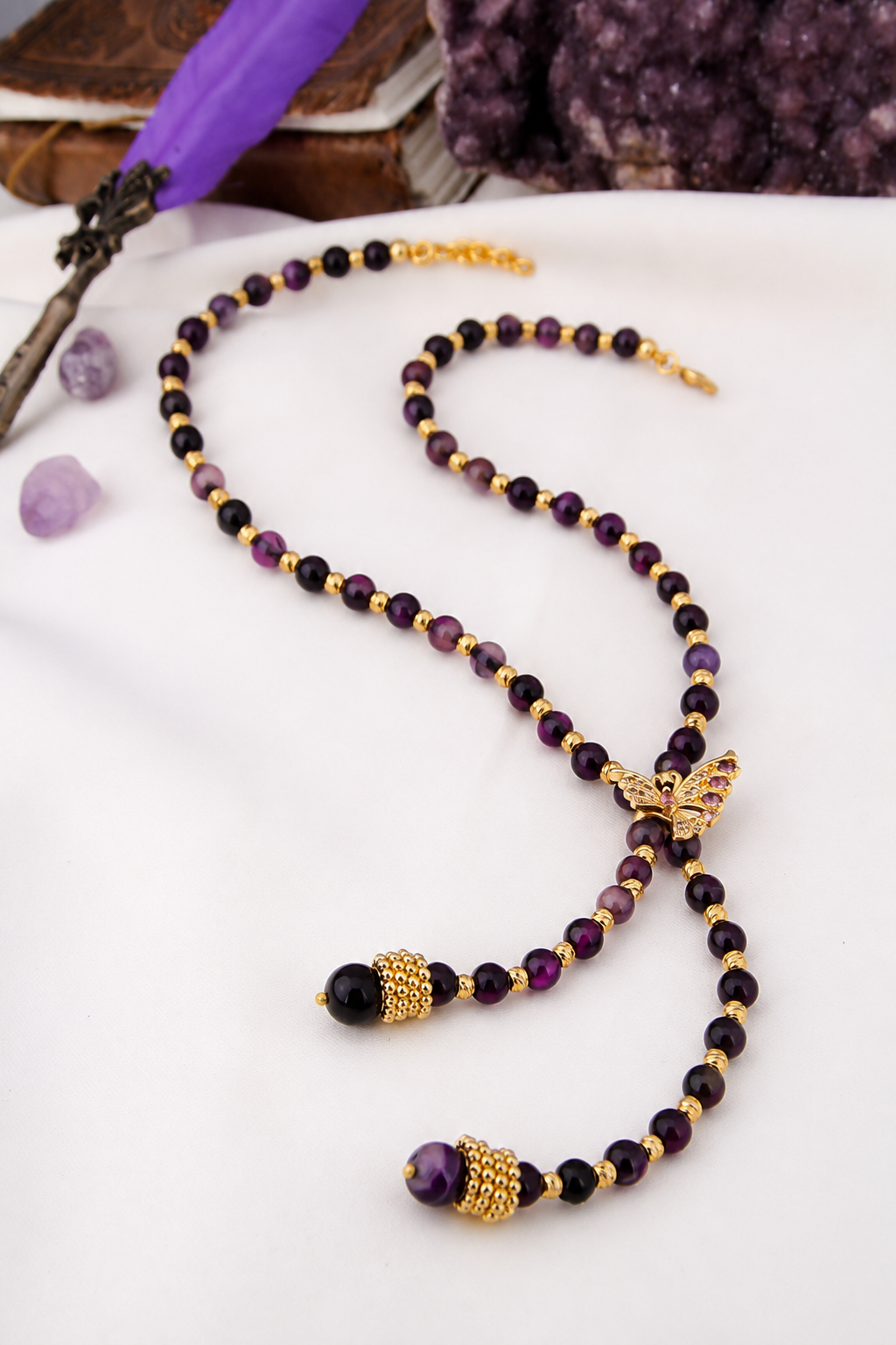 Amethyst Necklace Secondary image