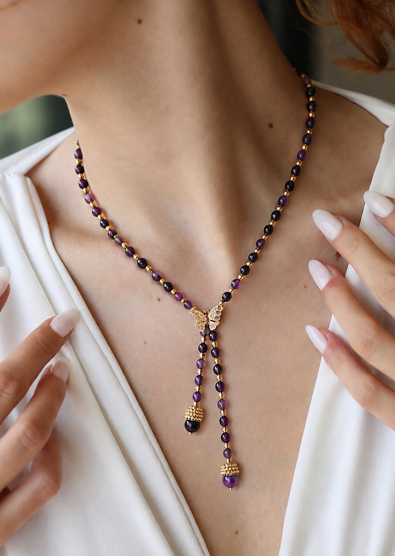 Amethyst Necklace Main image