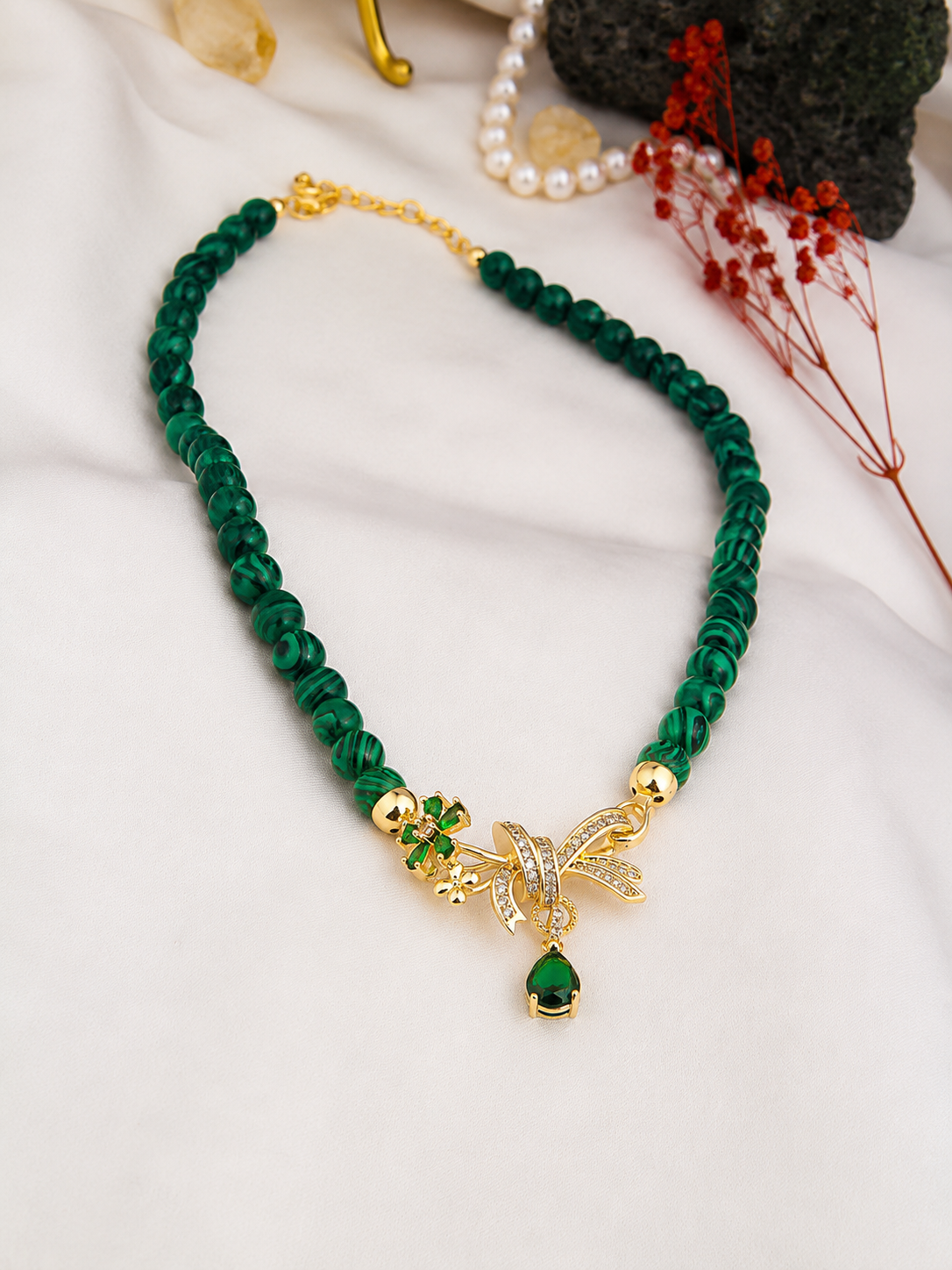 Malahite Necklace Main image