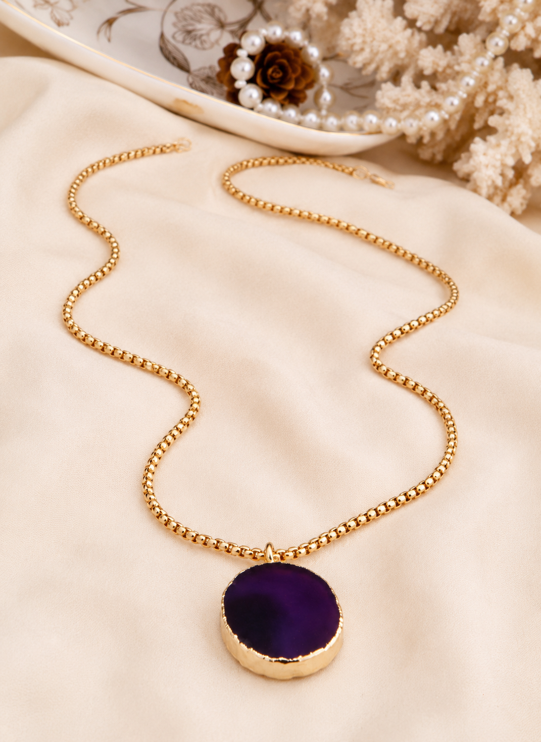 Amethyst Necklace Secondary image