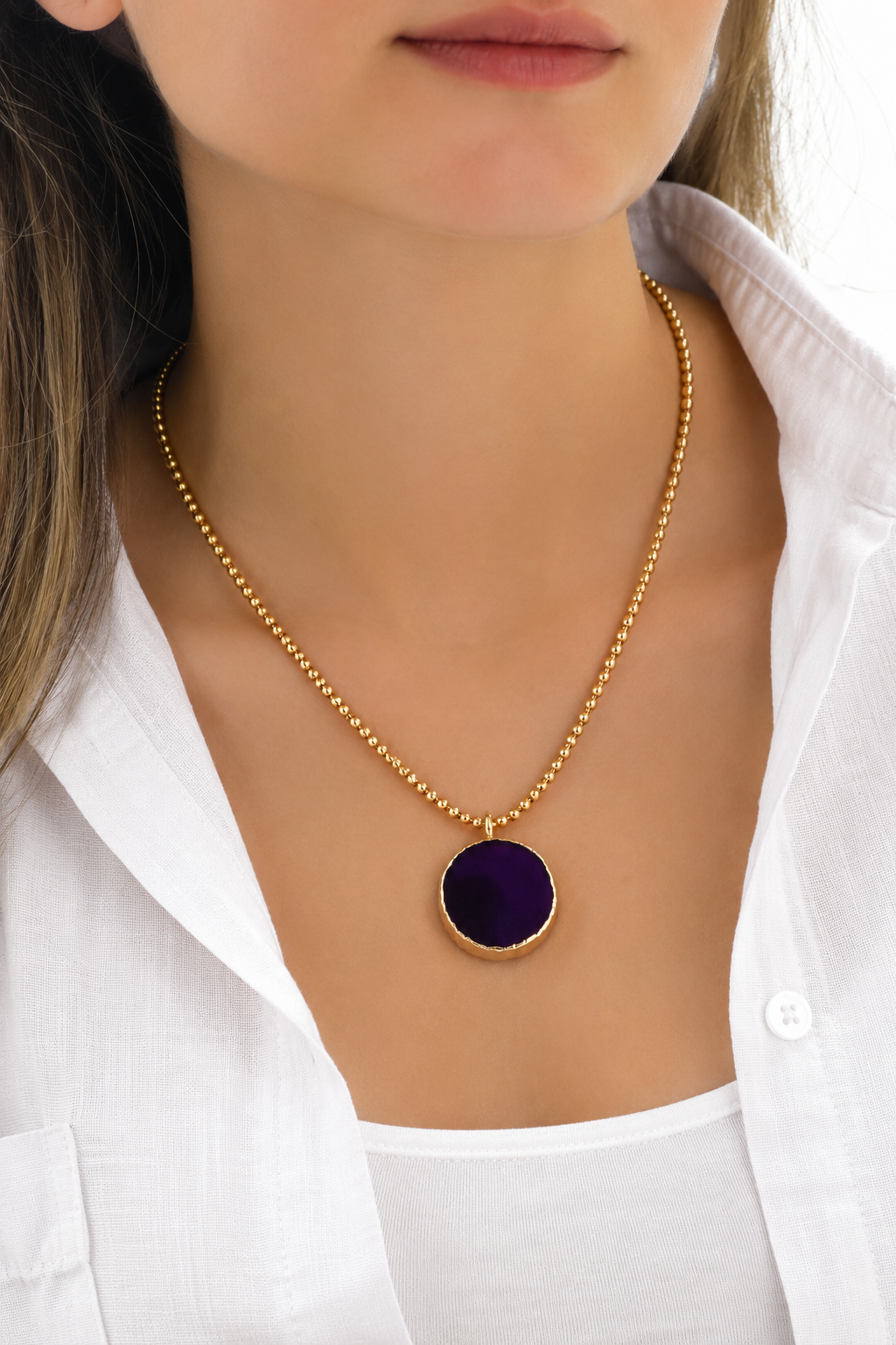 Amethyst Necklace Main image