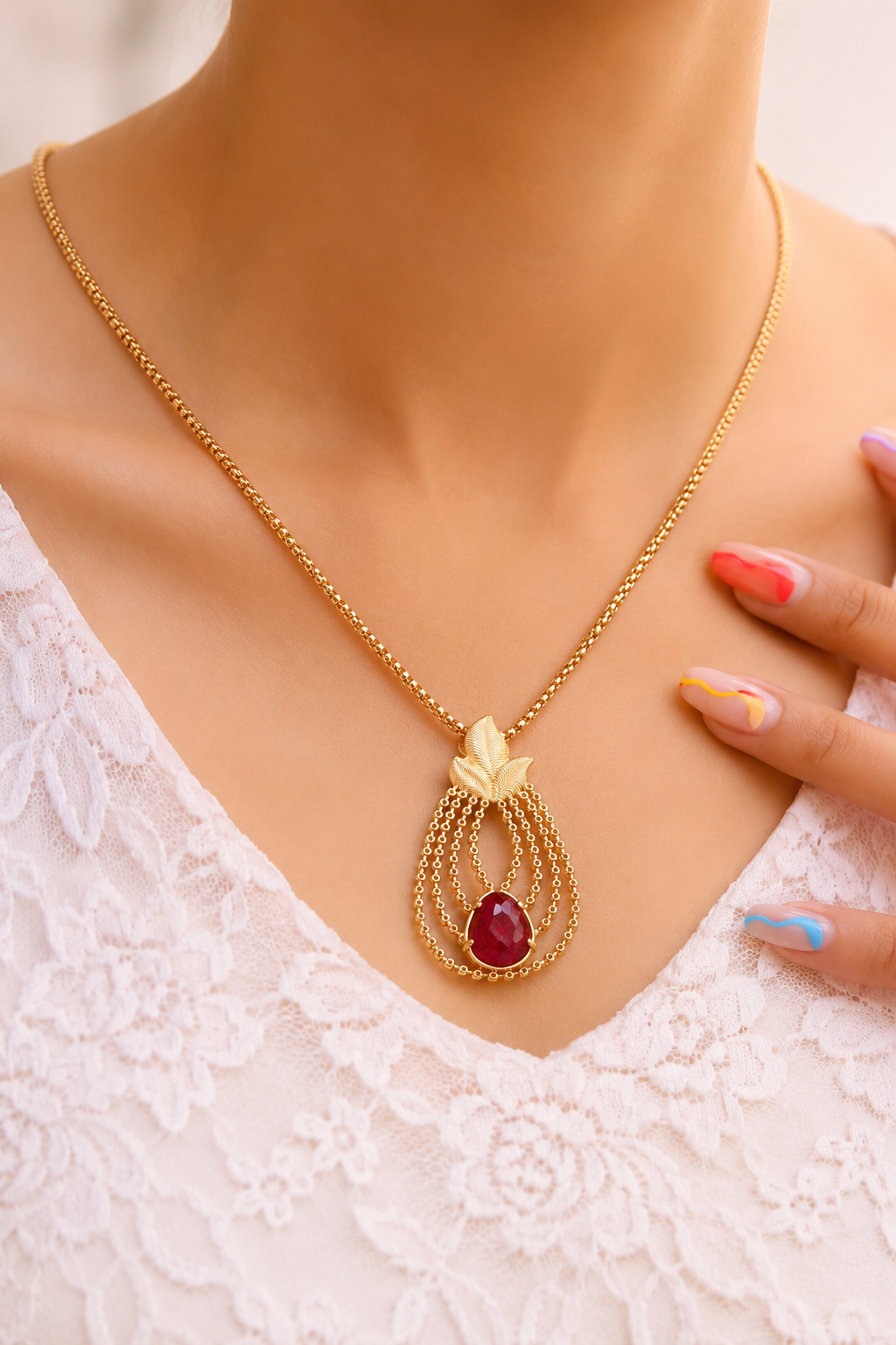 Agate Necklace Main image