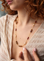 Agate & Pearl Necklace