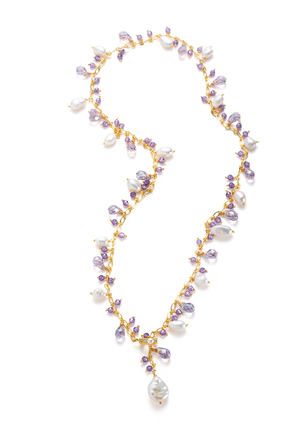 Pearl & Crystal Necklace