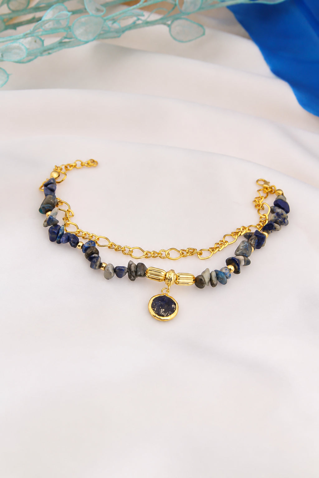Lapis Anklet