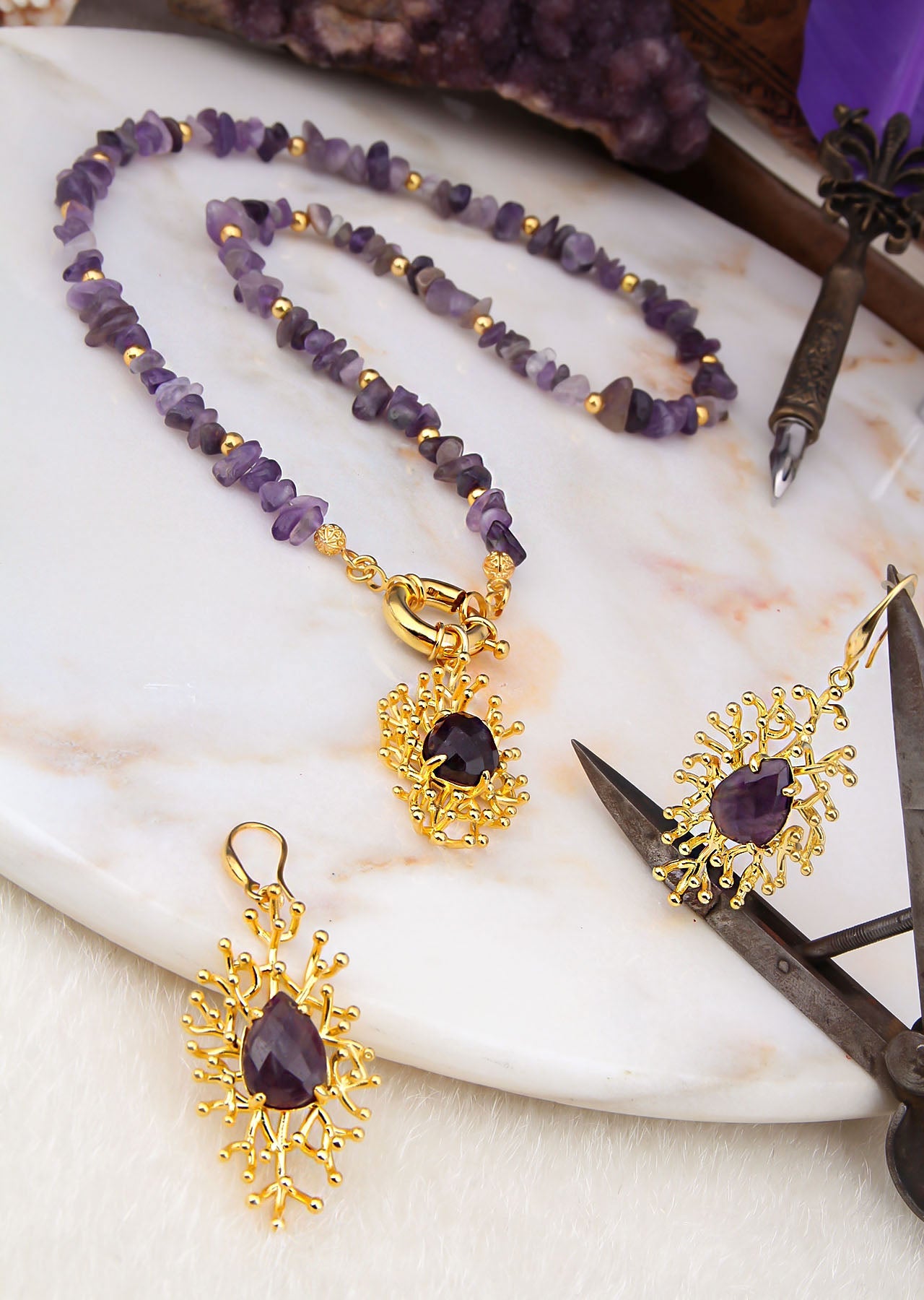 Amethyst Set