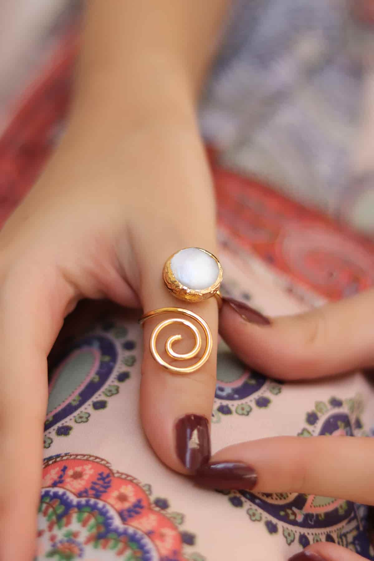 Moonstone Bague Image principale du produit