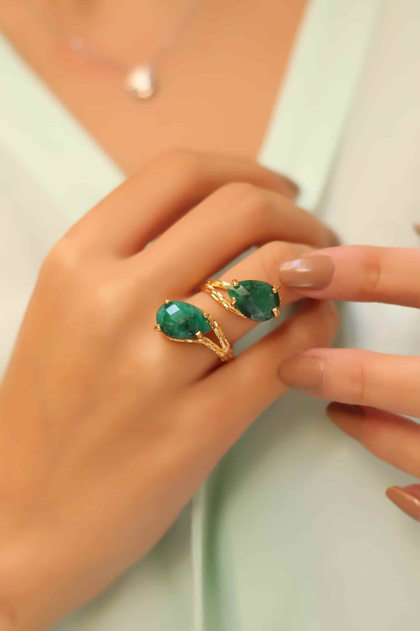 Agate Bague