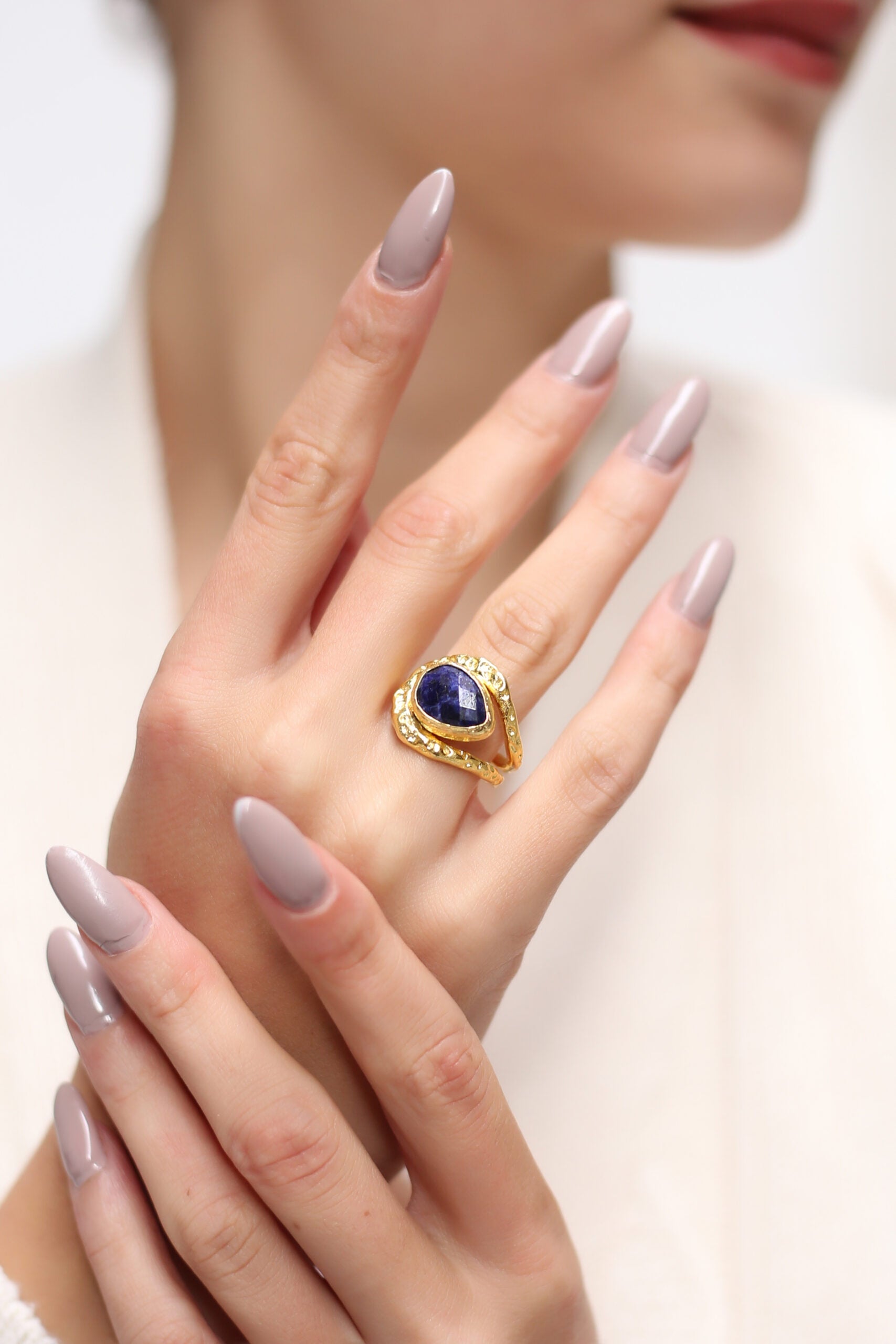Agate Bague