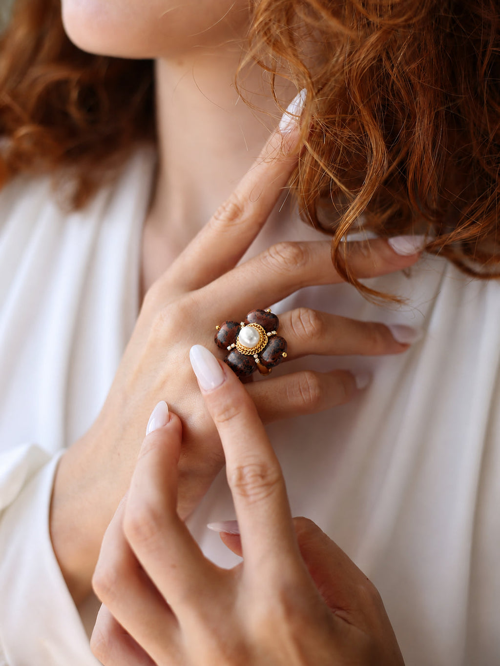 Red Jasper Ring