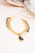 Labradorite Anklet