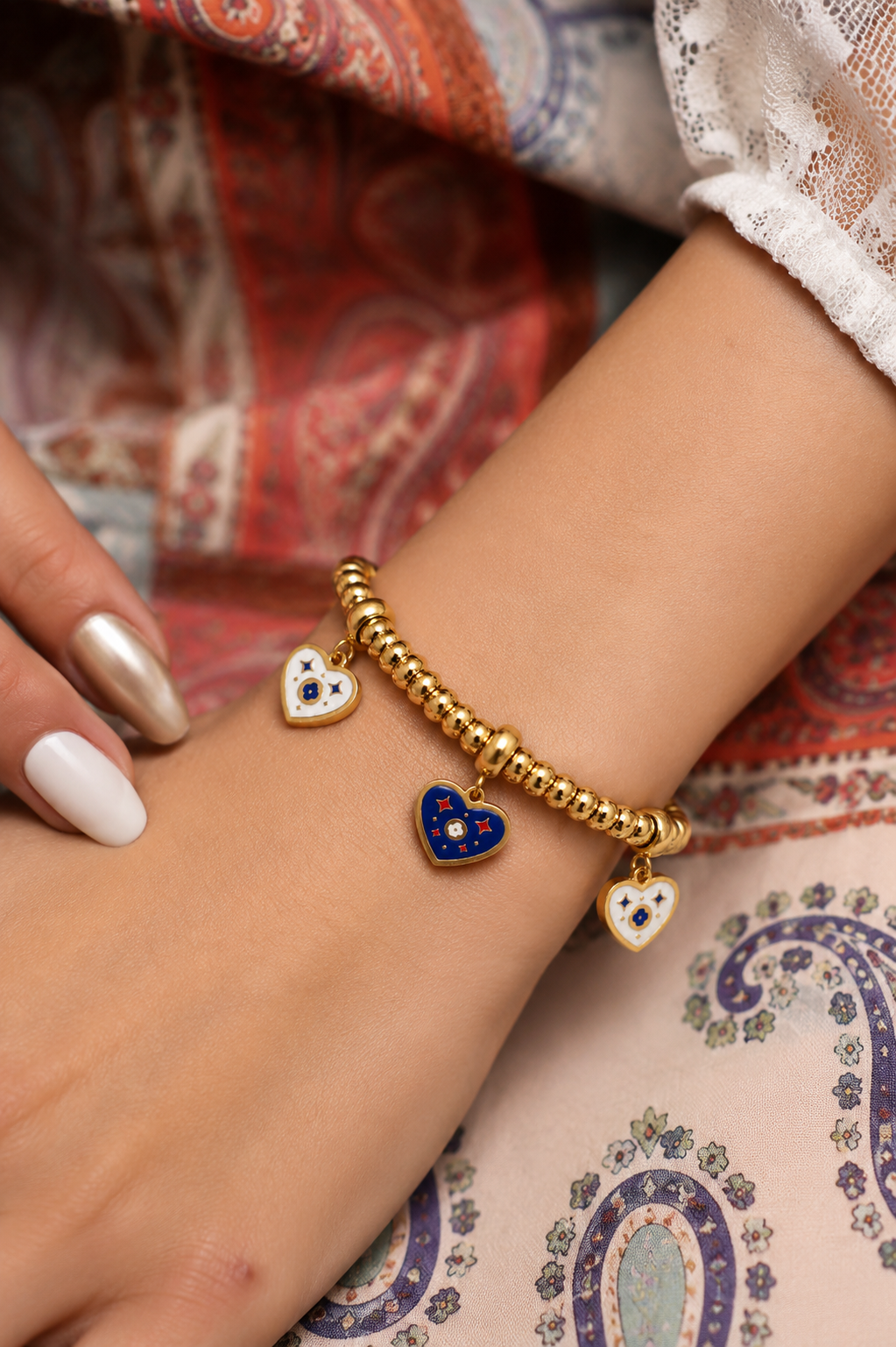 Stainless Steel Mix Colour Bracelet