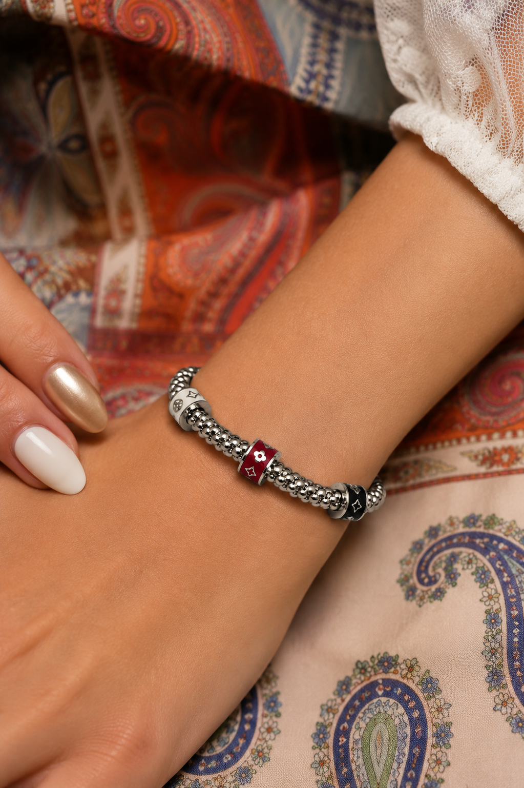 Stainless Steel Mix Colour Bracelet