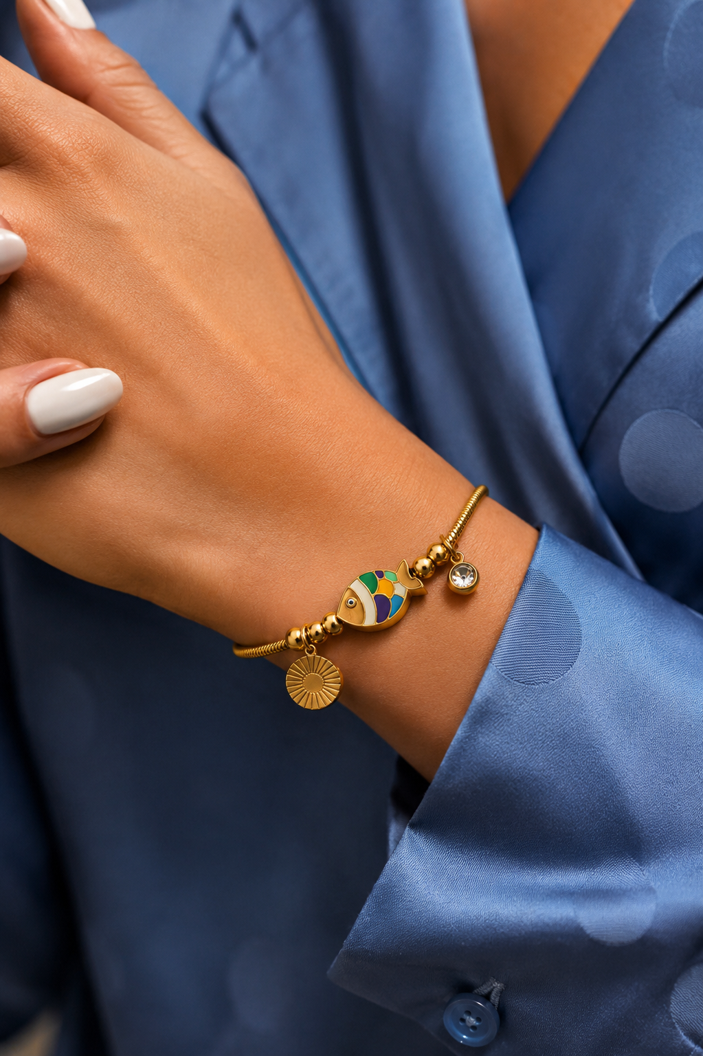 Stainless Steel Mix Colour Bracelet