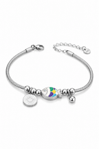 Stainless Steel Mix Colour Bracelet