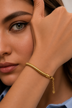 Stainless Steel Gold Bracelet