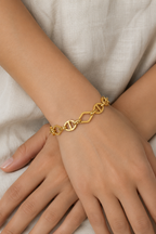 Stainless Steel Gold Bracelet