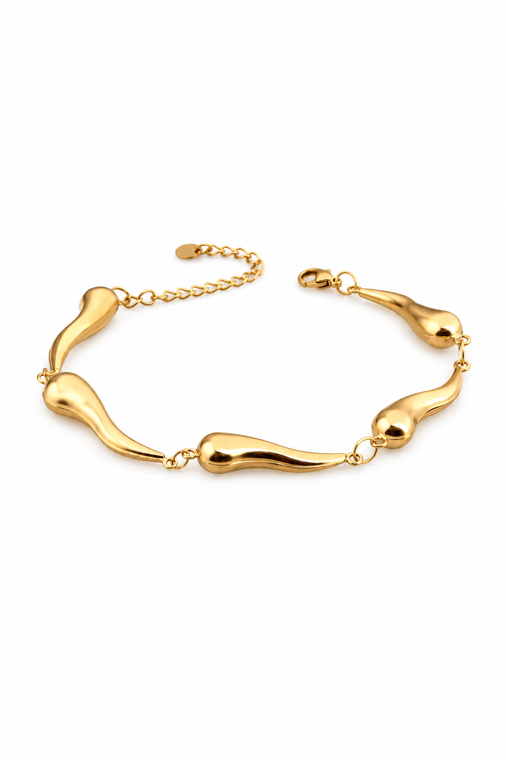 Stainless Steel Gold Bracelet