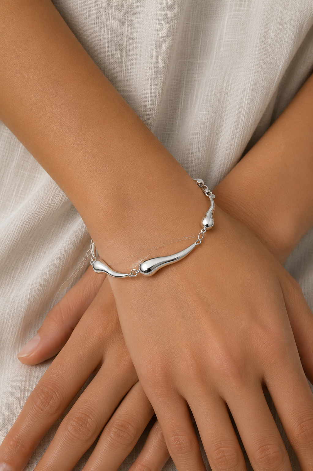 Stainless Steel Silver Bracelet