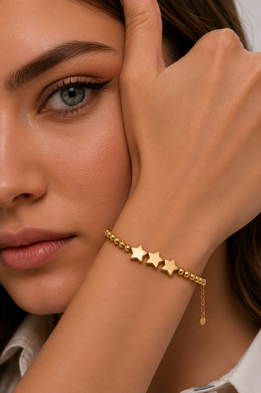 Stainless Steel Gold Bracelet