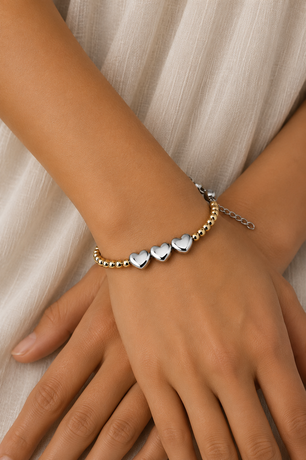 Stainless Steel Mix Colour Bracelet