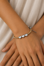 Stainless Steel Mix Colour Bracelet