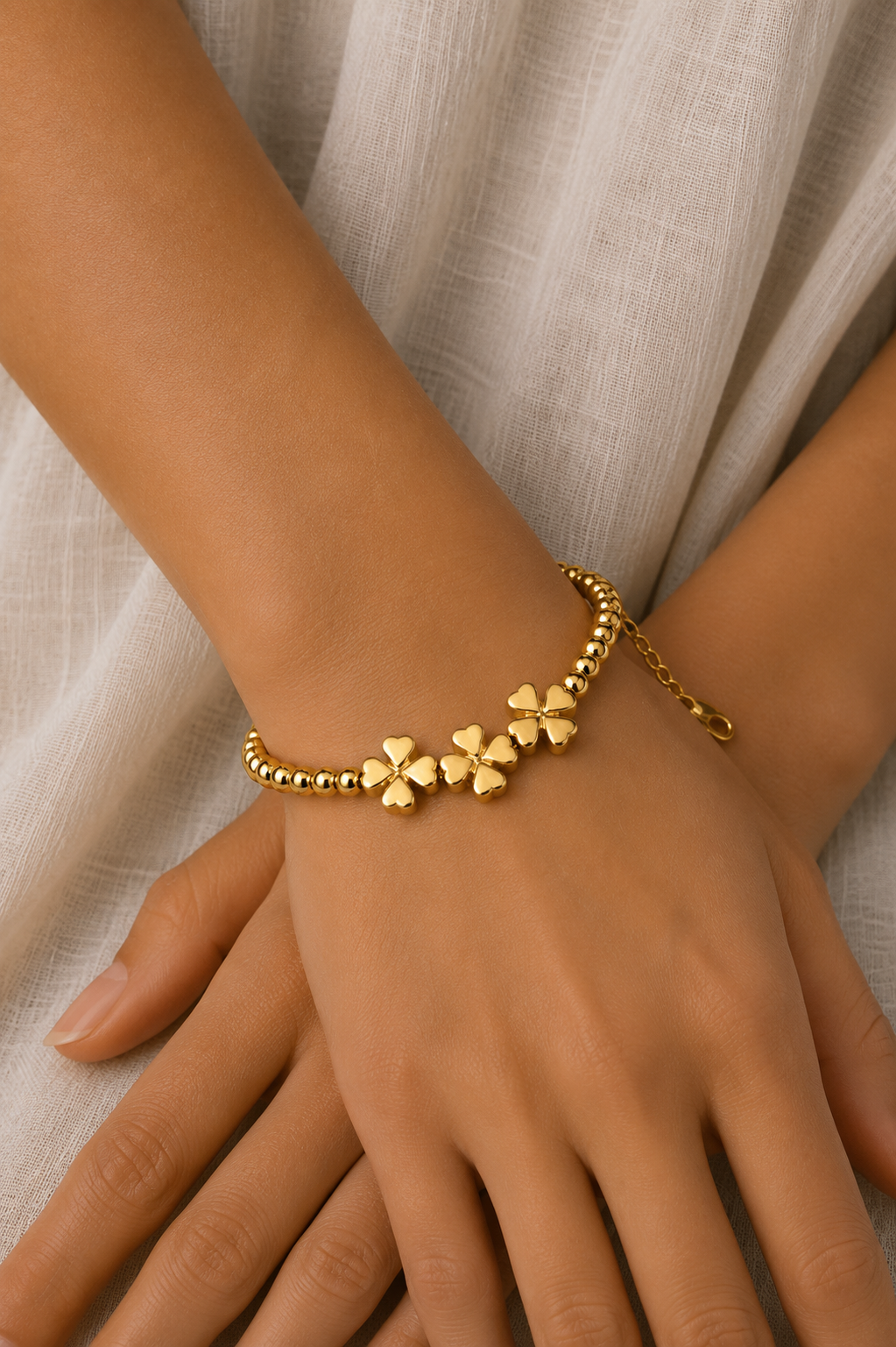 Stainless Steel Gold Bracelet