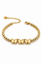 Stainless Steel Gold Bracelet