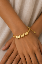 Stainless Steel Gold Bracelet