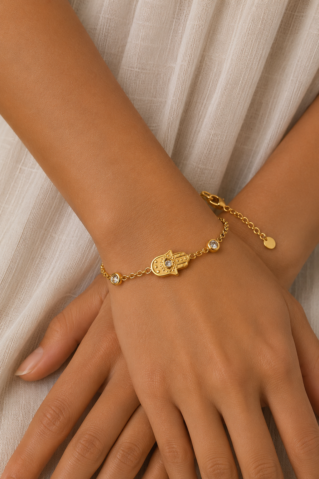 Stainless Steel White Bracelet