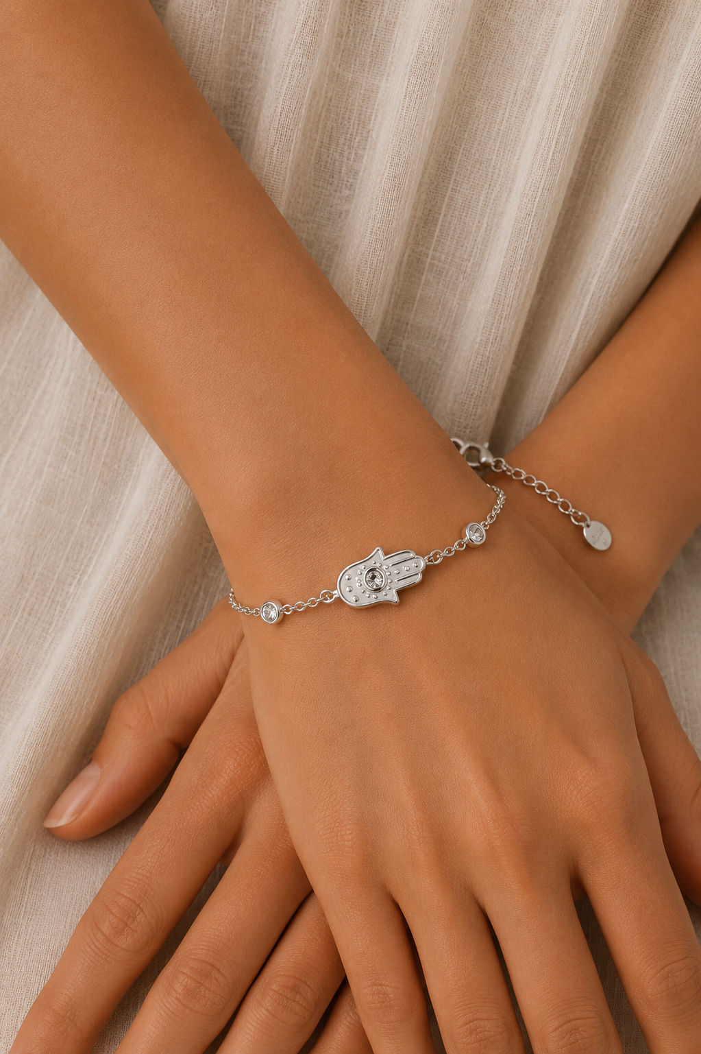 Stainless Steel White Bracelet