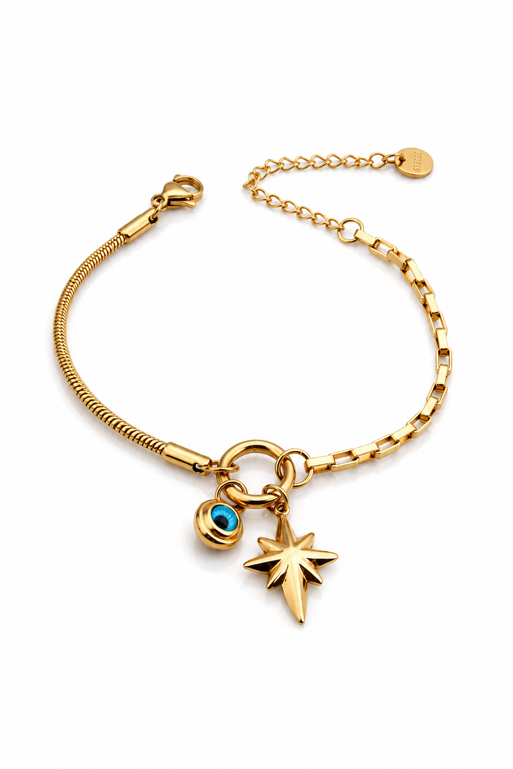 Stainless Steel Gold Bracelet