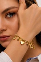 Stainless Steel Gold Bracelet