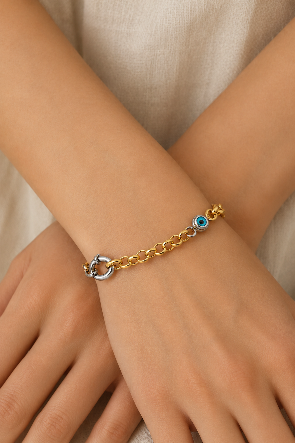 Stainless Steel Mix Colour Bracelet